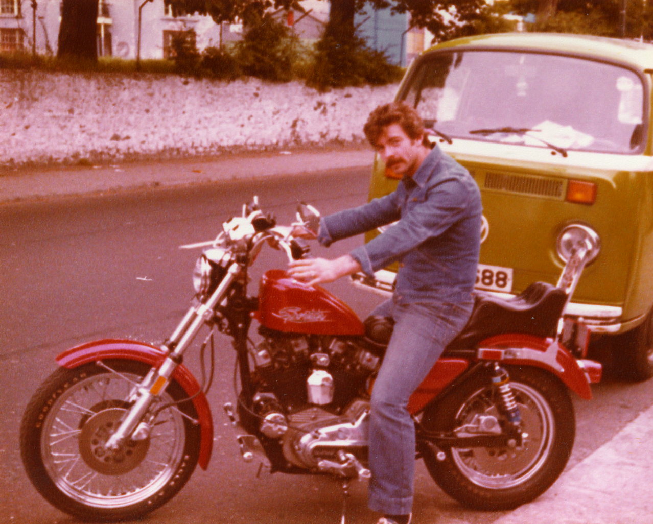 Happy 2B on  1200 Harley.jpg