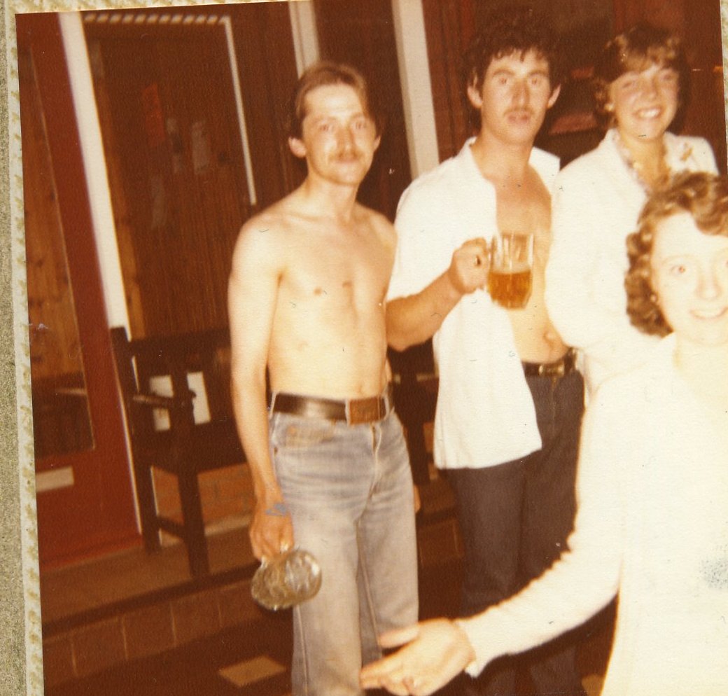 Martin and Mick and some Isle of Man Friends.JPG
