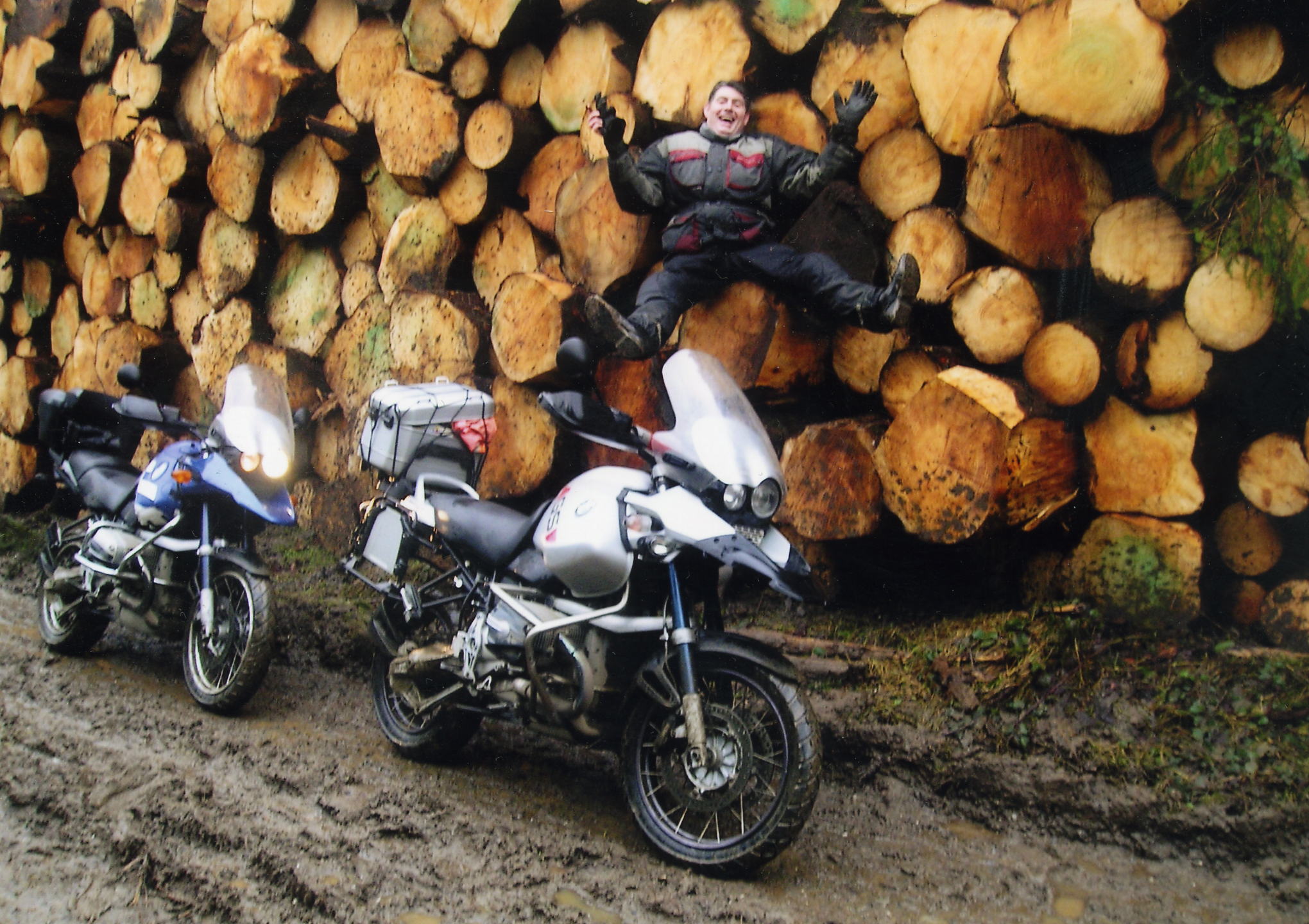 Seanie on the Logs.jpg